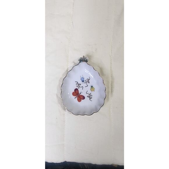 Set of 4 Ardalt Lenwile  China vintage White Fruit Shaped Trinket Dish - Picture 4 of 6